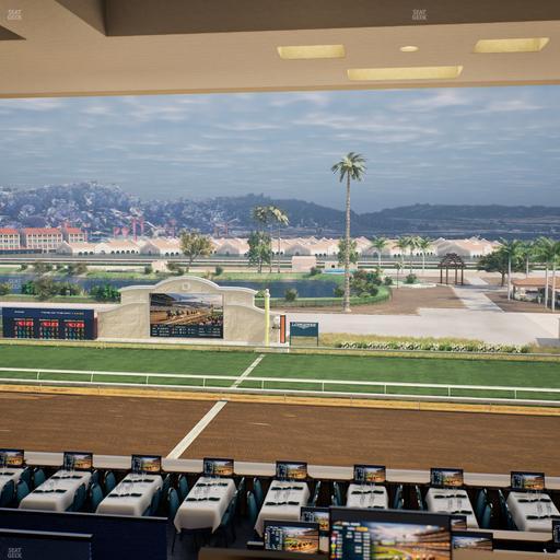 Del Mar Thoroughbred Club - Section Turf Club Lvl 4 Tbl D 12 Seat View