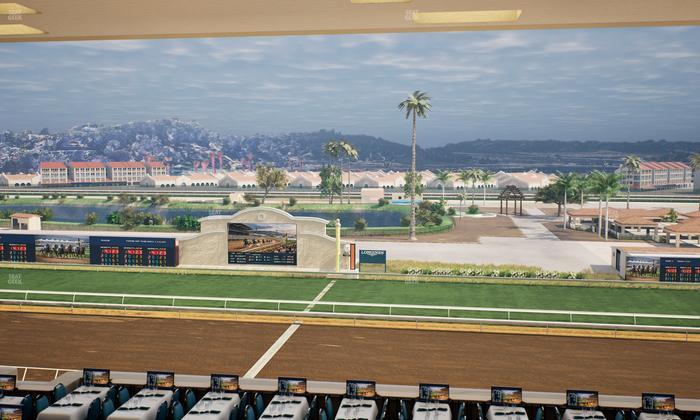 Del Mar Thoroughbred Club - Section Turf Club Lvl 4 Tbl D 12 Seat View