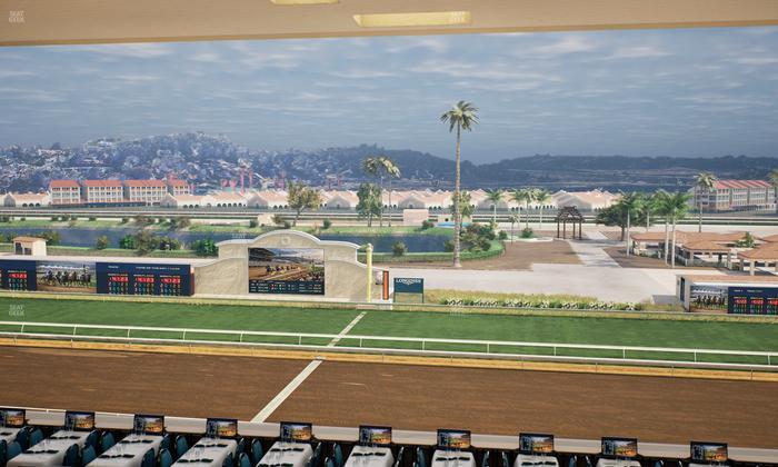 Del Mar Thoroughbred Club - Section Turf Club Lvl 4 Tbl D 13 Seat View