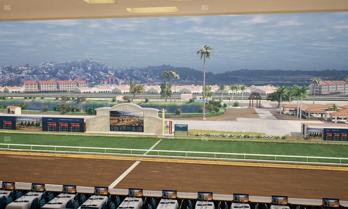 Del Mar Thoroughbred Club - Section Turf Club Lvl 4 Tbl D 14 Seat View