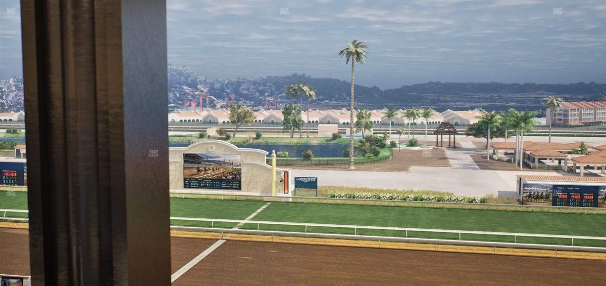 Del Mar Thoroughbred Club - Section Turf Club Lvl 4 Tbl D 16 Seat View