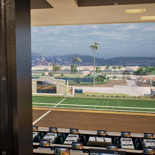 Del Mar Thoroughbred Club - Section Turf Club Lvl 4 Tbl D 16 Seat View