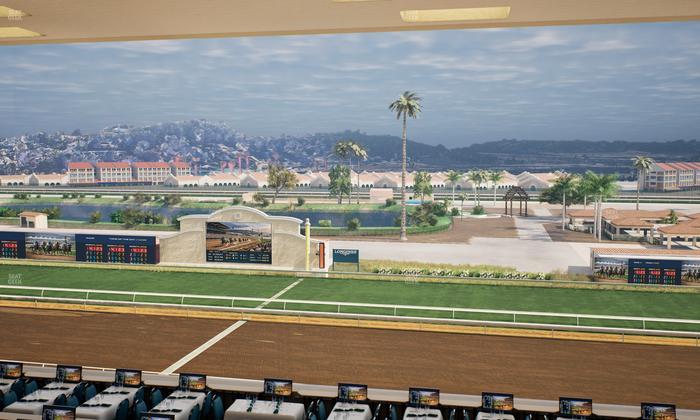 Del Mar Thoroughbred Club - Section Turf Club Lvl 4 Tbl D 18 Seat View