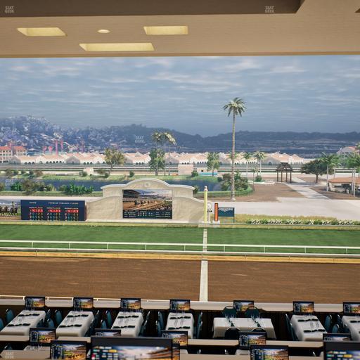 Del Mar Thoroughbred Club - Section Turf Club Lvl 4 Tbl D 2 Seat View