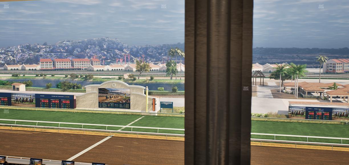 Del Mar Thoroughbred Club - Section Turf Club Lvl 4 Tbl D 20 Seat View
