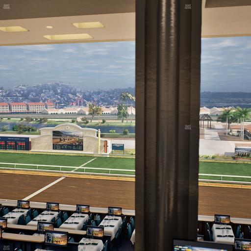 Del Mar Thoroughbred Club - Section Turf Club Lvl 4 Tbl D 20 Seat View