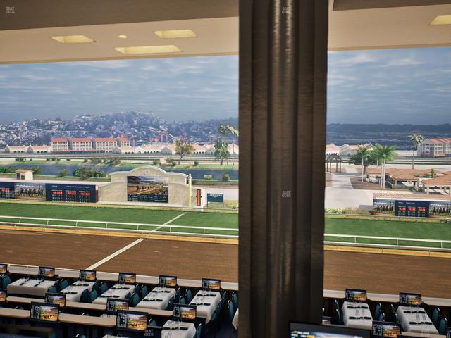 Del Mar Thoroughbred Club - Section Turf Club Lvl 4 Tbl D 20 Seat View