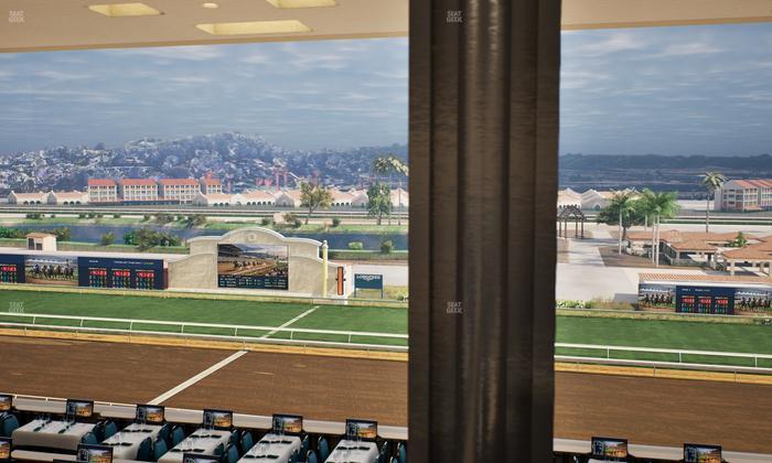 Del Mar Thoroughbred Club - Section Turf Club Lvl 4 Tbl D 20 Seat View