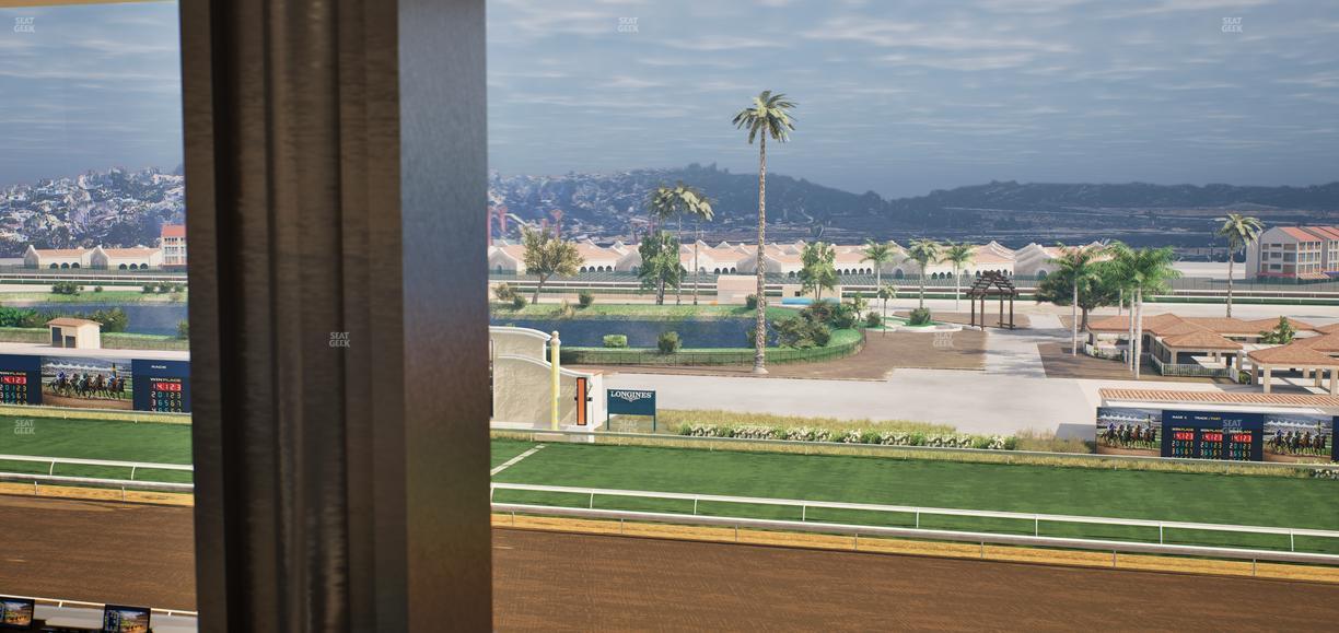 Del Mar Thoroughbred Club - Section Turf Club Lvl 4 Tbl D 21 Seat View