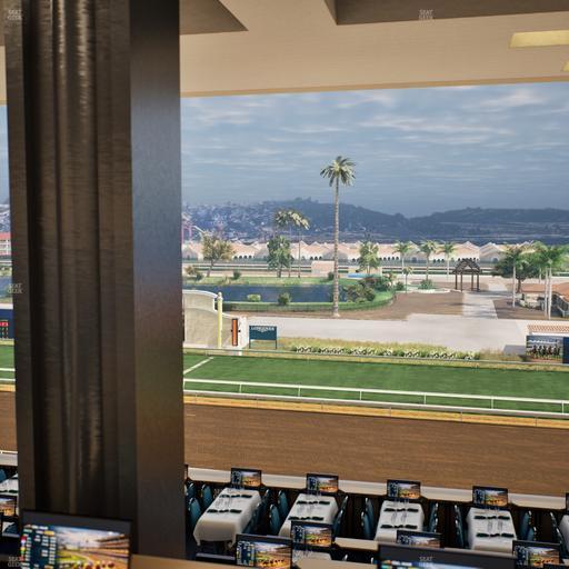 Del Mar Thoroughbred Club - Section Turf Club Lvl 4 Tbl D 21 Seat View