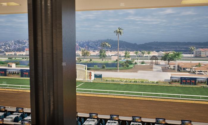 Del Mar Thoroughbred Club - Section Turf Club Lvl 4 Tbl D 21 Seat View