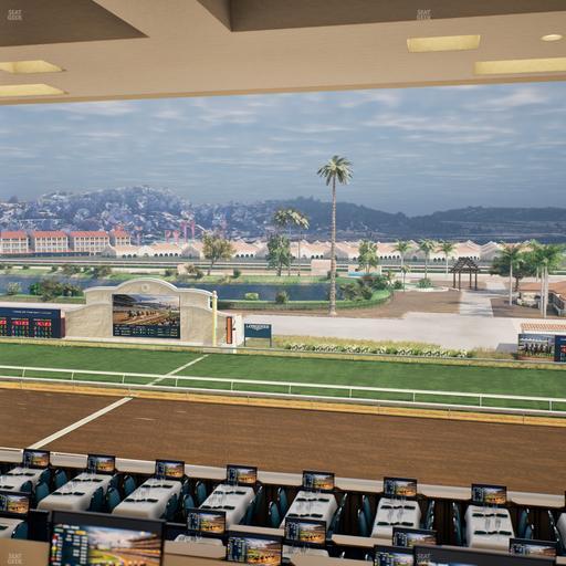 Del Mar Thoroughbred Club - Section Turf Club Lvl 4 Tbl D 22 Seat View