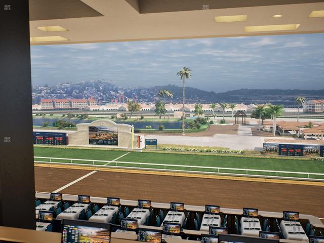 Del Mar Thoroughbred Club - Section Turf Club Lvl 4 Tbl D 22 Seat View
