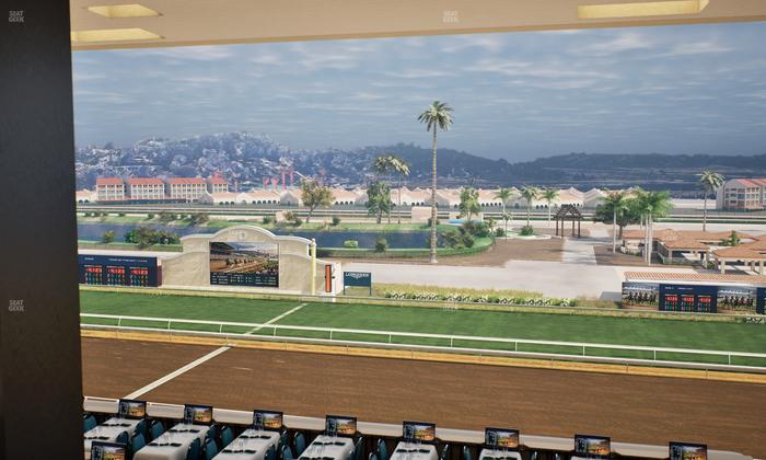 Del Mar Thoroughbred Club - Section Turf Club Lvl 4 Tbl D 22 Seat View