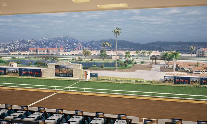 Del Mar Thoroughbred Club - Section Turf Club Lvl 4 Tbl D 24 Seat View