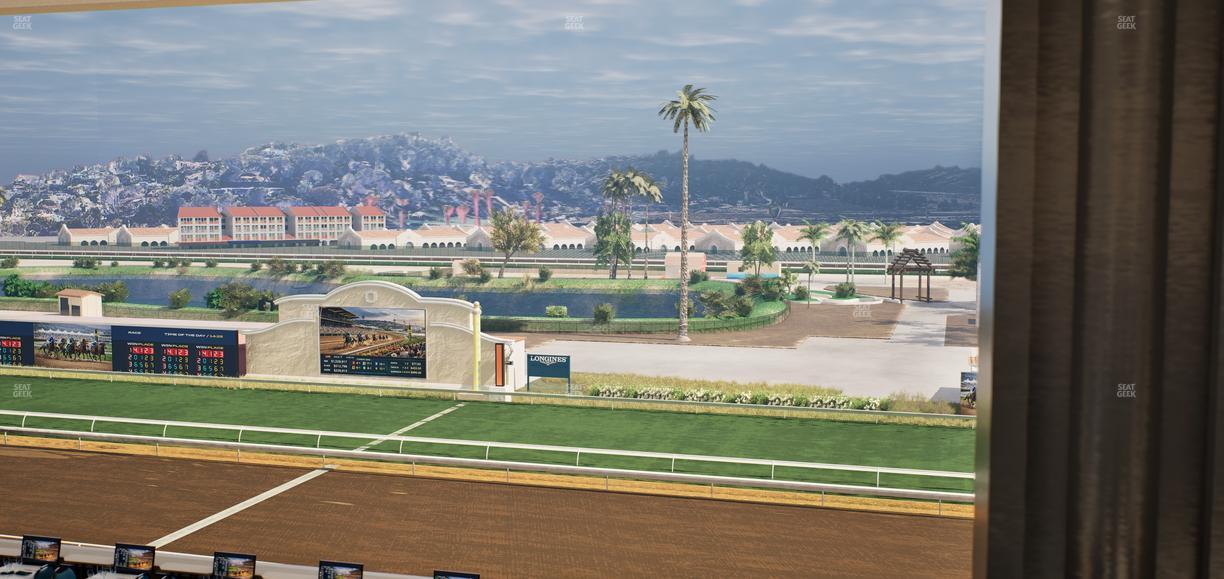 Del Mar Thoroughbred Club - Section Turf Club Lvl 4 Tbl D 25 Seat View