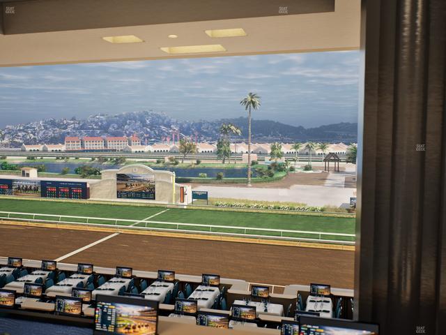 Del Mar Thoroughbred Club - Section Turf Club Lvl 4 Tbl D 25 Seat View