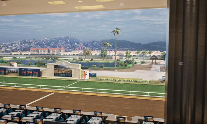 Del Mar Thoroughbred Club - Section Turf Club Lvl 4 Tbl D 25 Seat View