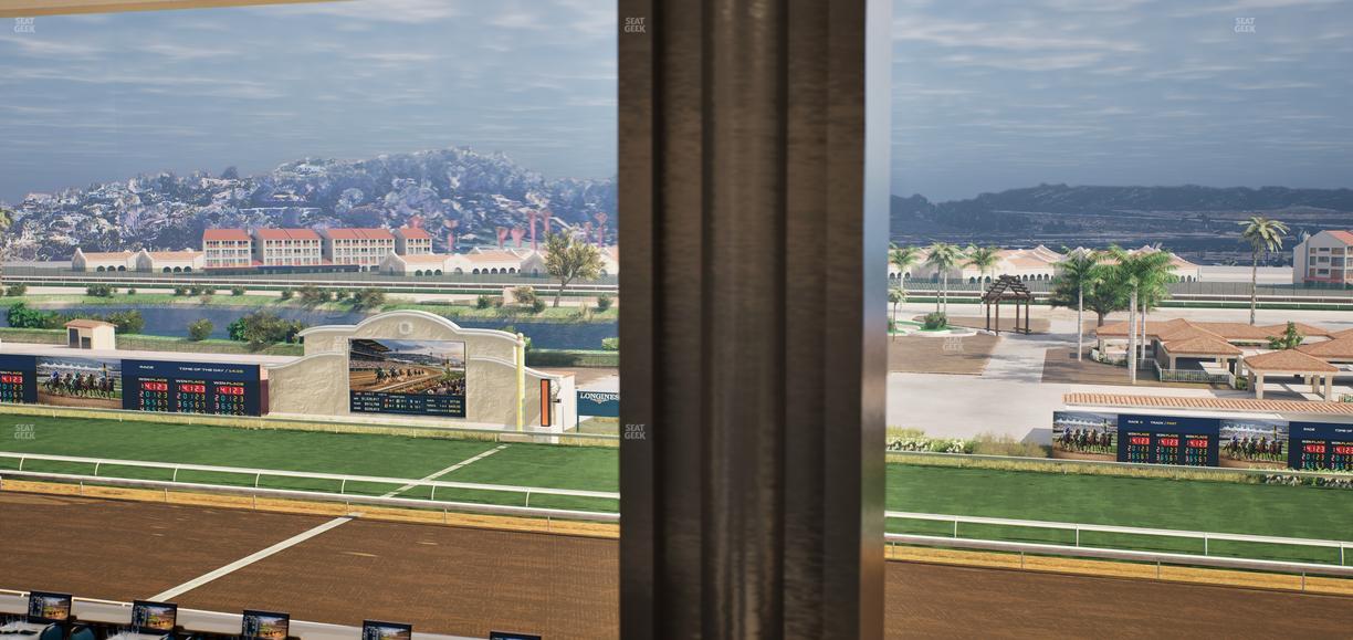 Del Mar Thoroughbred Club - Section Turf Club Lvl 4 Tbl D 26 Seat View