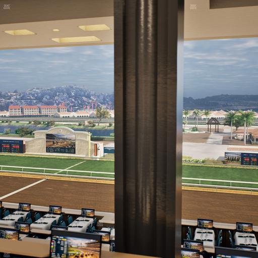 Del Mar Thoroughbred Club - Section Turf Club Lvl 4 Tbl D 26 Seat View