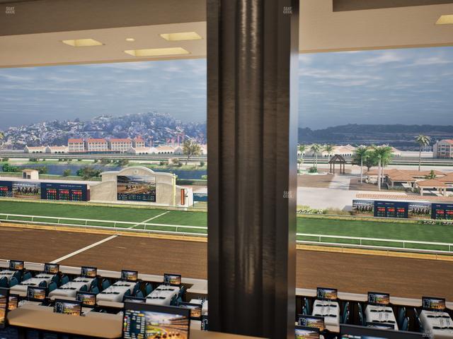 Del Mar Thoroughbred Club - Section Turf Club Lvl 4 Tbl D 26 Seat View