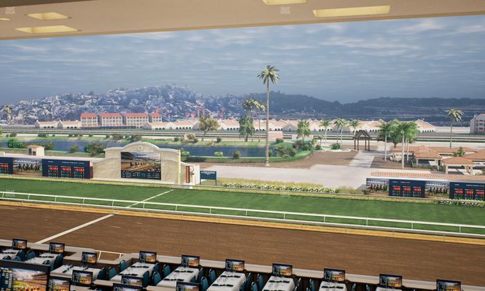 Del Mar Thoroughbred Club - Section Turf Club Lvl 4 Tbl D 28 Seat View