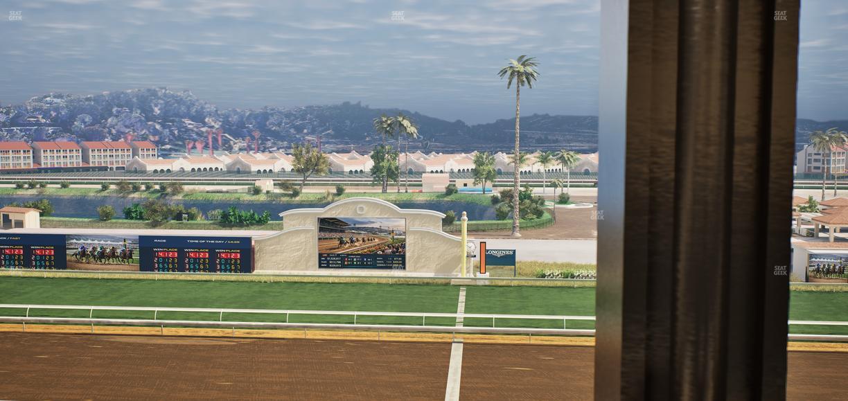 Del Mar Thoroughbred Club - Section Turf Club Lvl 4 Tbl D 3 Seat View