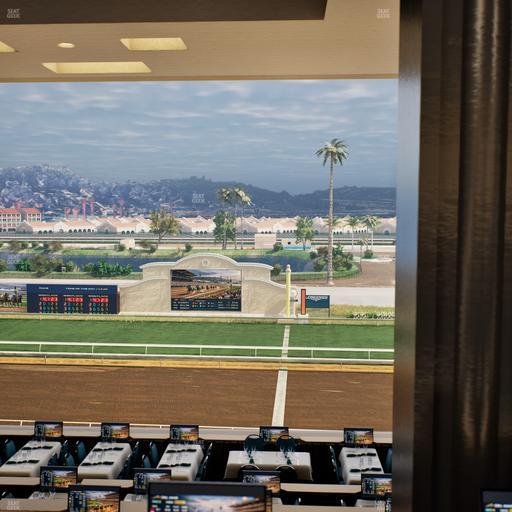 Del Mar Thoroughbred Club - Section Turf Club Lvl 4 Tbl D 3 Seat View