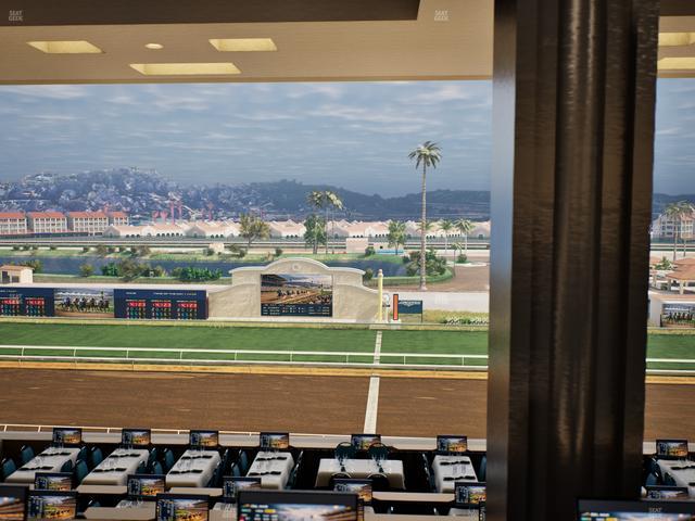 Del Mar Thoroughbred Club - Section Turf Club Lvl 4 Tbl D 3 Seat View
