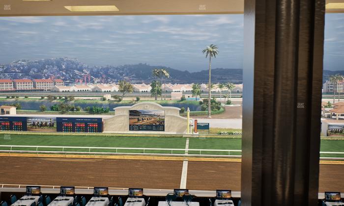 Del Mar Thoroughbred Club - Section Turf Club Lvl 4 Tbl D 3 Seat View