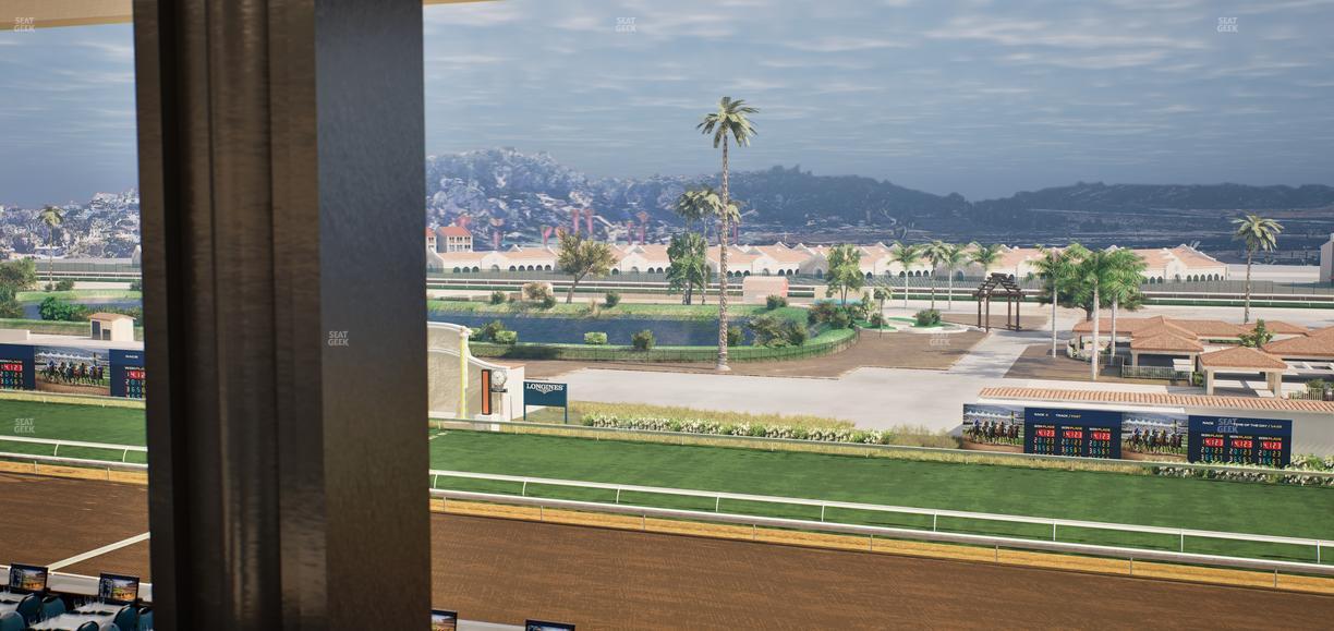 Del Mar Thoroughbred Club - Section Turf Club Lvl 4 Tbl D 32 Seat View