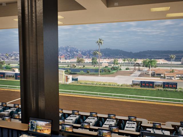 Del Mar Thoroughbred Club - Section Turf Club Lvl 4 Tbl D 32 Seat View