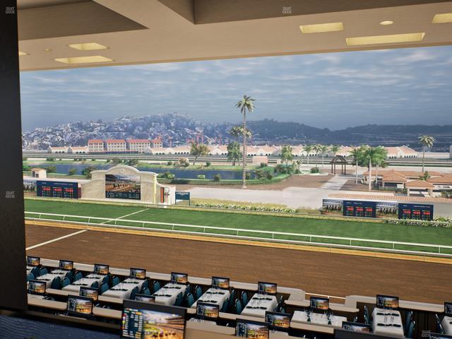 Del Mar Thoroughbred Club - Section Turf Club Lvl 4 Tbl D 33 Seat View