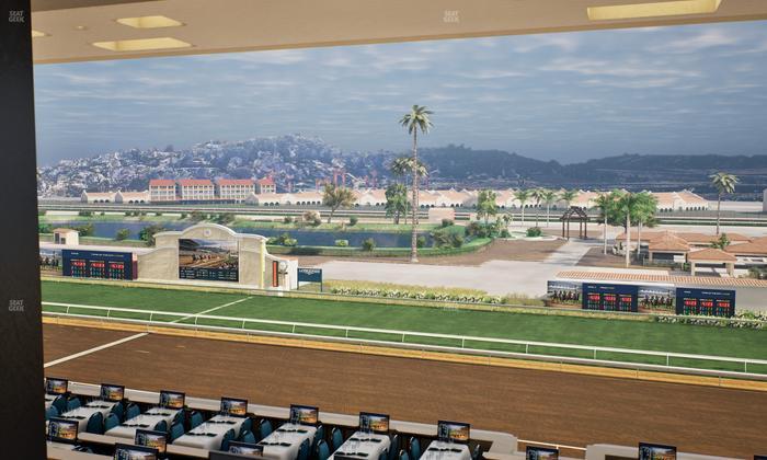 Del Mar Thoroughbred Club - Section Turf Club Lvl 4 Tbl D 33 Seat View