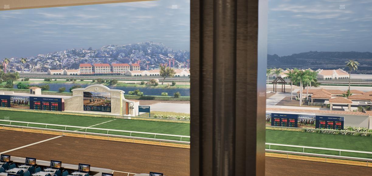 Del Mar Thoroughbred Club - Section Turf Club Lvl 4 Tbl D 36 Seat View