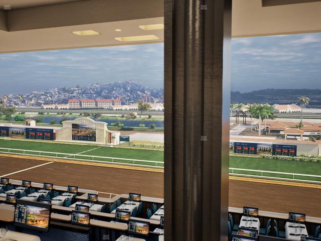Del Mar Thoroughbred Club - Section Turf Club Lvl 4 Tbl D 36 Seat View