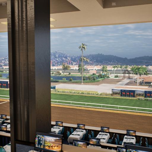 Del Mar Thoroughbred Club - Section Turf Club Lvl 4 Tbl D 37 Seat View