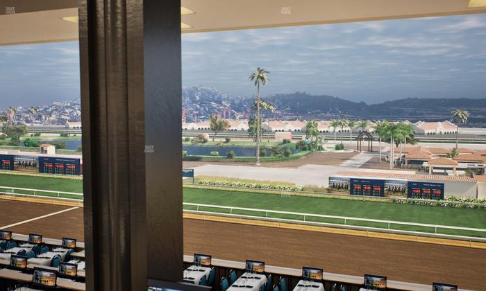 Del Mar Thoroughbred Club - Section Turf Club Lvl 4 Tbl D 37 Seat View