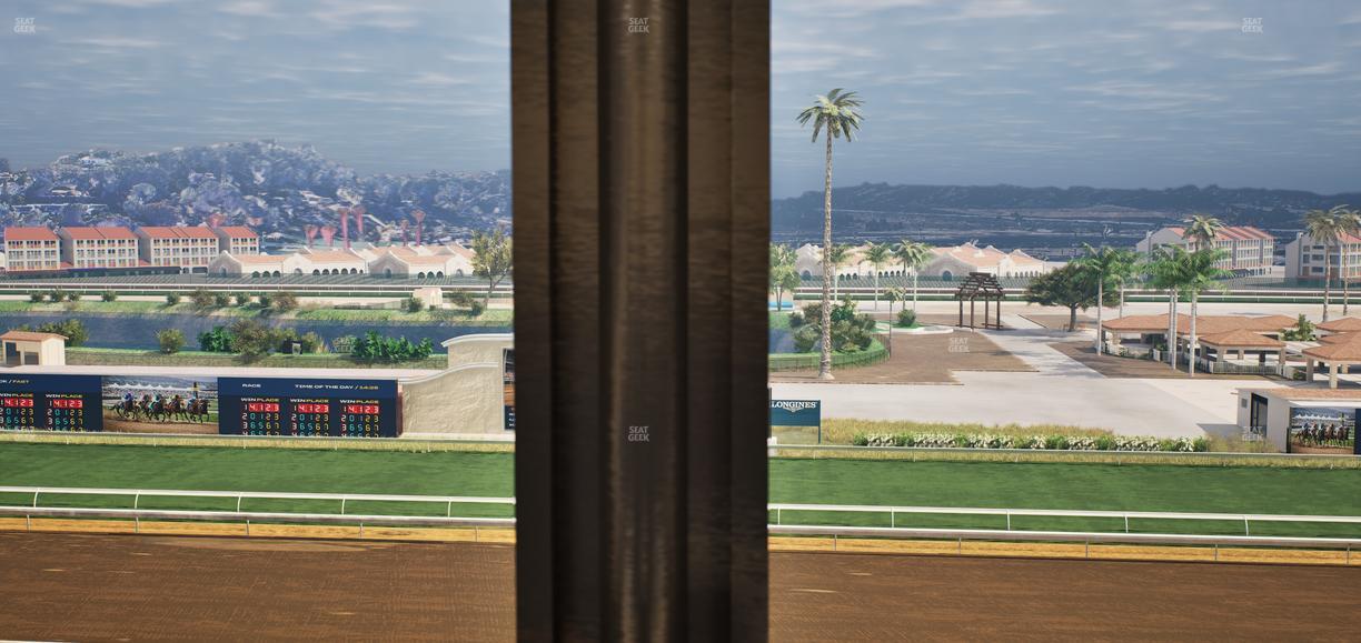 Del Mar Thoroughbred Club - Section Turf Club Lvl 4 Tbl D 4 Seat View
