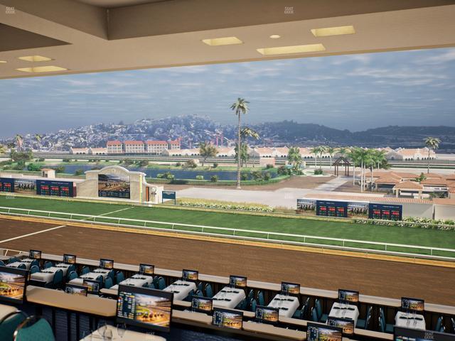 Del Mar Thoroughbred Club - Section Turf Club Lvl 4 Tbl D 40 Seat View