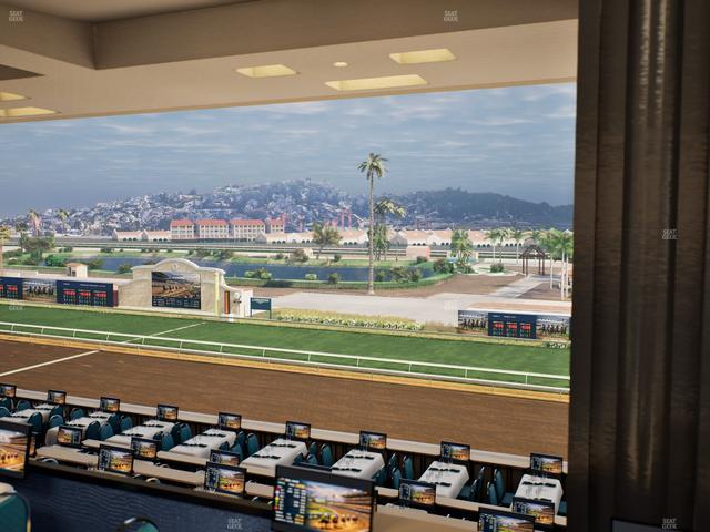 Del Mar Thoroughbred Club - Section Turf Club Lvl 4 Tbl D 41 Seat View