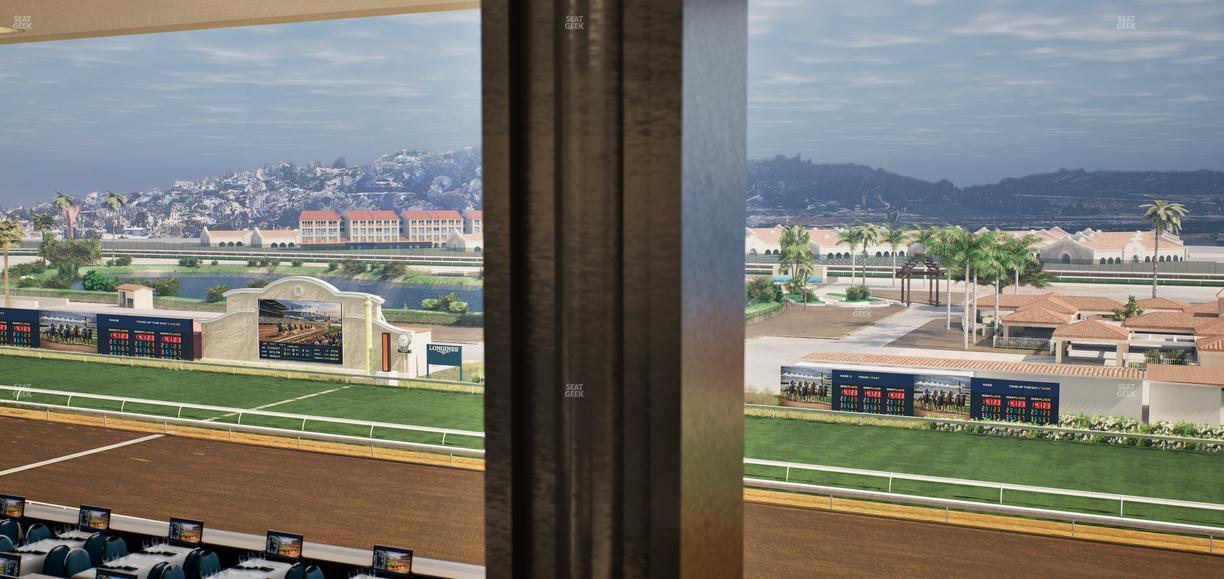 Del Mar Thoroughbred Club - Section Turf Club Lvl 4 Tbl D 42 Seat View