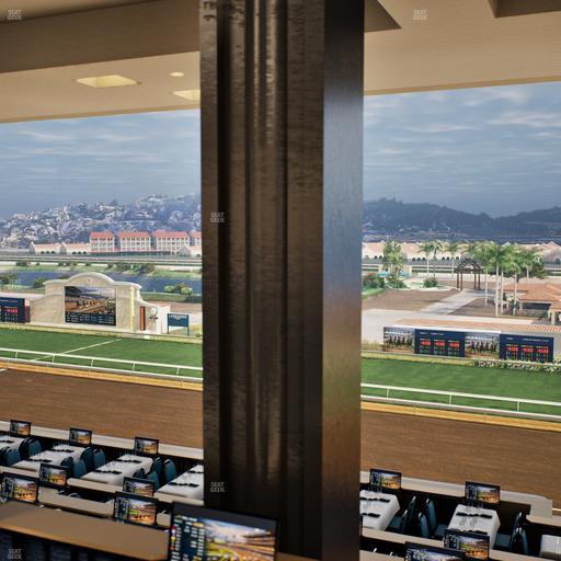 Del Mar Thoroughbred Club - Section Turf Club Lvl 4 Tbl D 42 Seat View