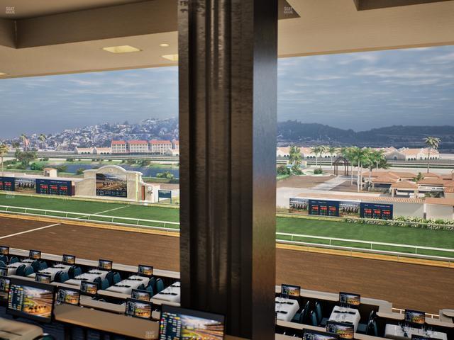 Del Mar Thoroughbred Club - Section Turf Club Lvl 4 Tbl D 42 Seat View