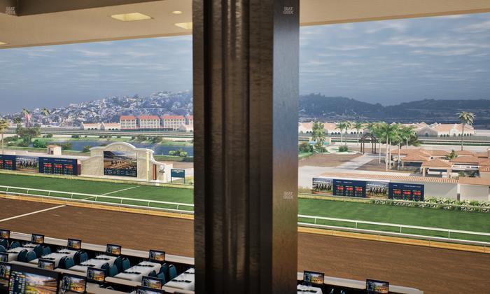 Del Mar Thoroughbred Club - Section Turf Club Lvl 4 Tbl D 42 Seat View
