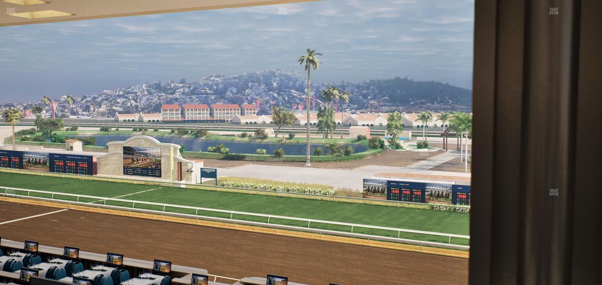 Del Mar Thoroughbred Club - Section Turf Club Lvl 4 Tbl D 46 Seat View