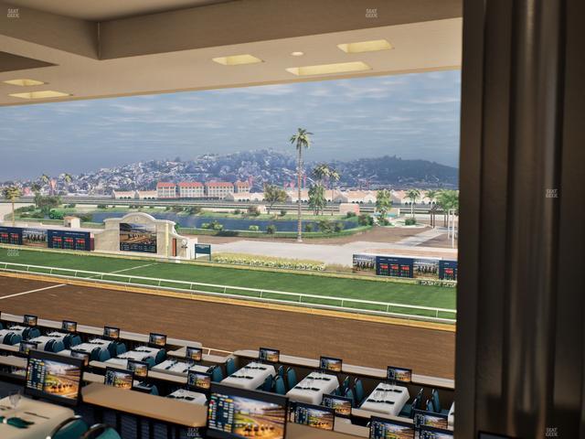 Del Mar Thoroughbred Club - Section Turf Club Lvl 4 Tbl D 46 Seat View