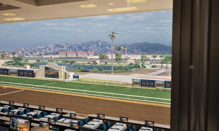 Del Mar Thoroughbred Club - Section Turf Club Lvl 4 Tbl D 46 Seat View