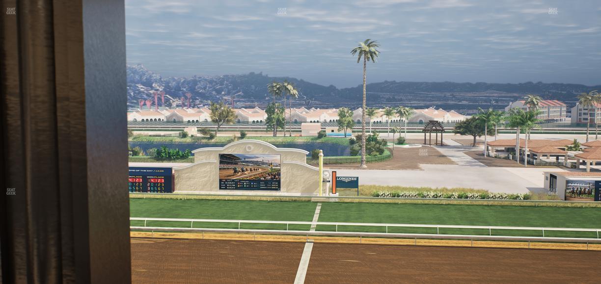 Del Mar Thoroughbred Club - Section Turf Club Lvl 4 Tbl D 5 Seat View