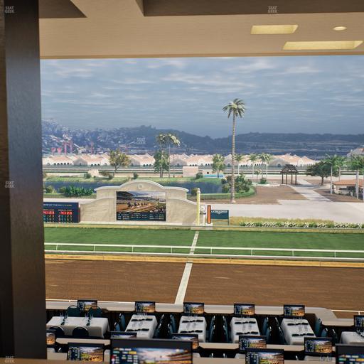 Del Mar Thoroughbred Club - Section Turf Club Lvl 4 Tbl D 5 Seat View